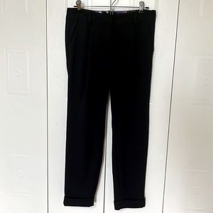 Black Skinny Work Trousers